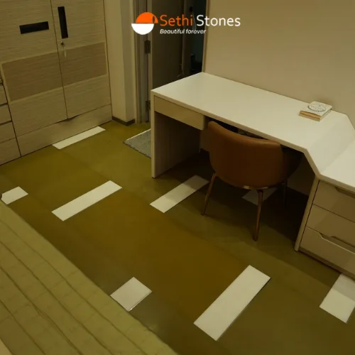 Kota Stone Flooring Inlay